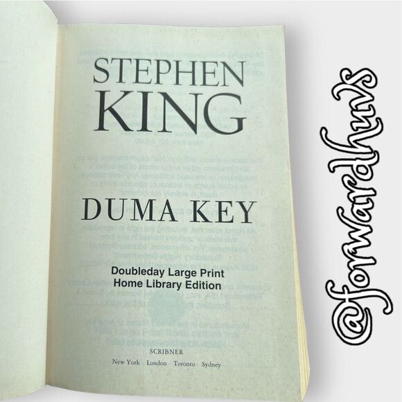 Stephen King Duma Key: A Novel - Large Print Edition - Picture 7 of 11